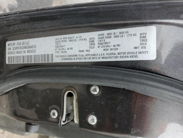 2021 RAM 1500 CLASS 3C6RR7KG5MG664013