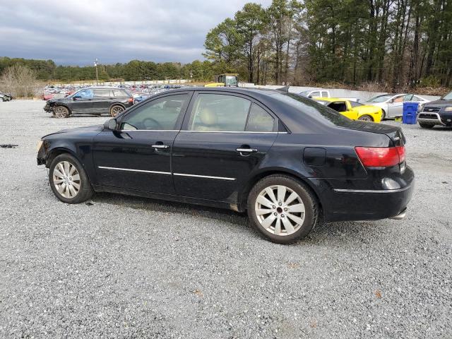 HYUNDAI SONATA SE 2009 black  gas 5NPEU46F99H500199 photo #3