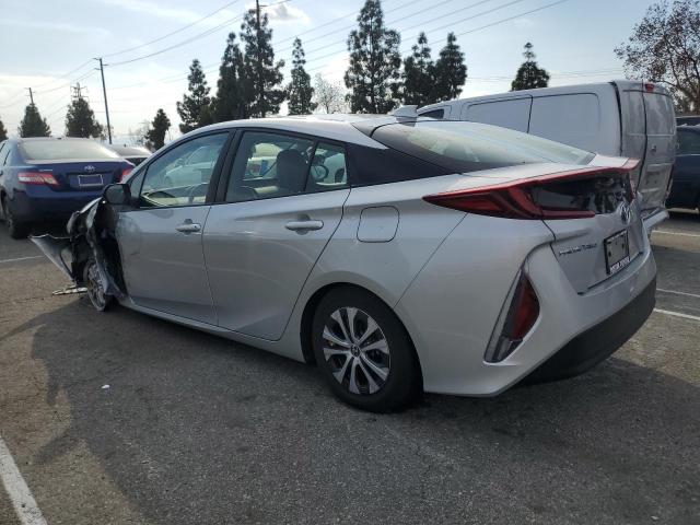 TOYOTA PRIUS PRIM 2021 silver  hybrid engine JTDKAMFP1M3189912 photo #3