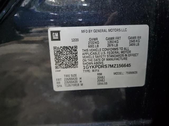 2021 CADILLAC XT6 PREMIU - 1GYKPDRS7MZ156645