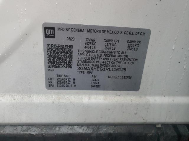 2024 CHEVROLET EQUINOX LS 3GNAXHEG1RL116125