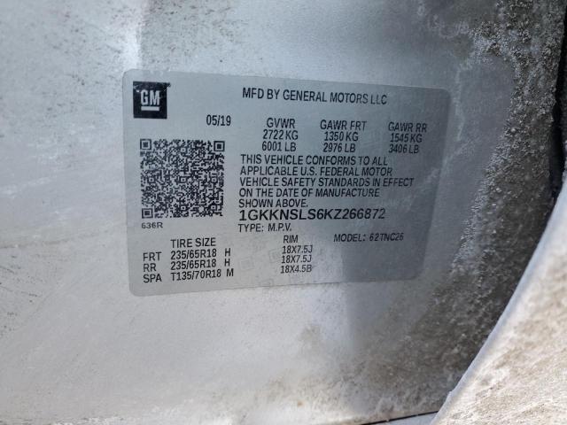 2019 GMC ACADIA SLE 1GKKNSLS6KZ266872