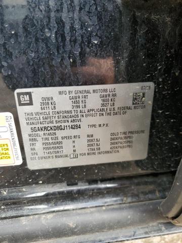 2016 BUICK ENCLAVE 5GAKRCKD8GJ114284