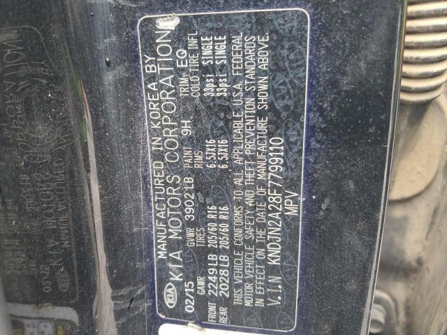 2015 KIA SOUL - KNDJN2A28F7799110
