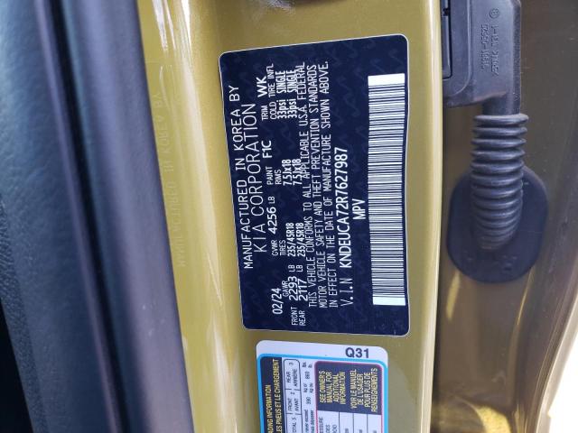 2024 KIA SELTOS X L - KNDEUCA72R7627987