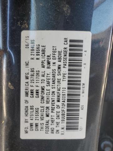 2015 ACURA TLX ADVANC 19UUB3F70FA009710