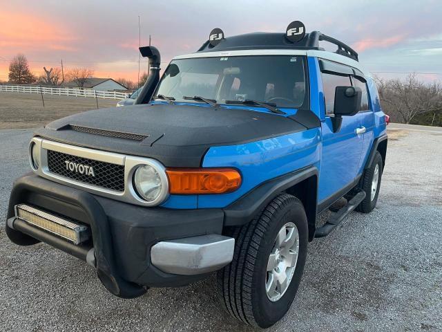 TOYOTA FJ CRUISER 2007 blue 4dr spor gas JTEBU11F970061326 photo #3