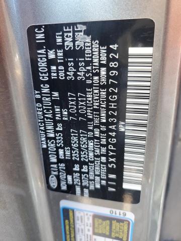 2017 KIA SORENTO LX - 5XYPG4A32HG279824
