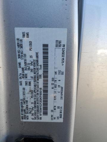 2016 FORD F150 SUPER - 1FTEW1CF2GKF65018