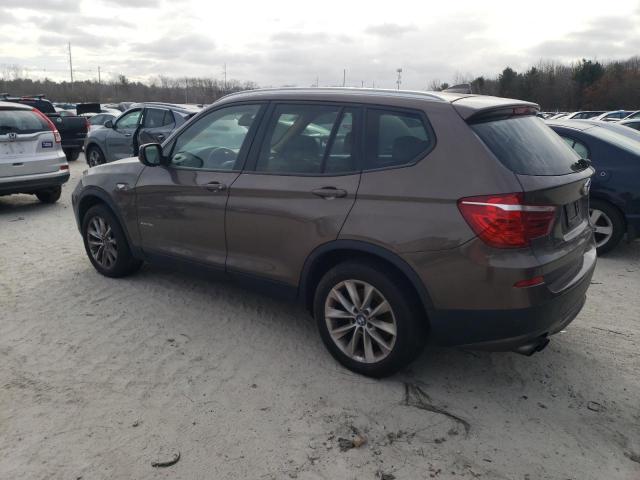 BMW X3 XDRIVE2 2013 brown  gas 5UXWX9C58D0A16018 photo #3