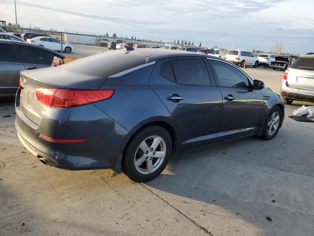 KIA OPTIMA LX 2015 gray  gas KNAGM4A77F5590065 photo #4