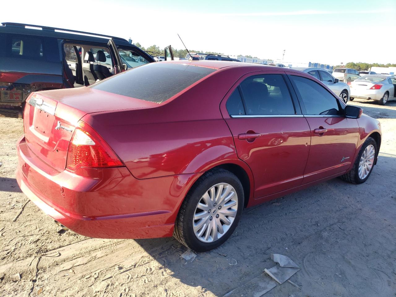 Lot #3050413932 2012 FORD FUSION HYB