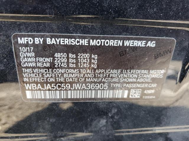 2018 BMW 530 I - WBAJA5C59JWA36905