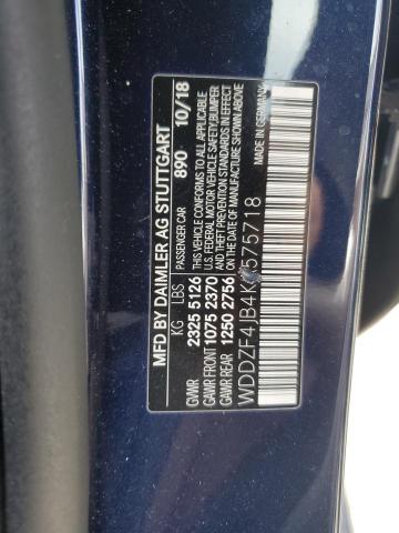 2019 MERCEDES-BENZ E 300 - WDDZF4JB4KA575718