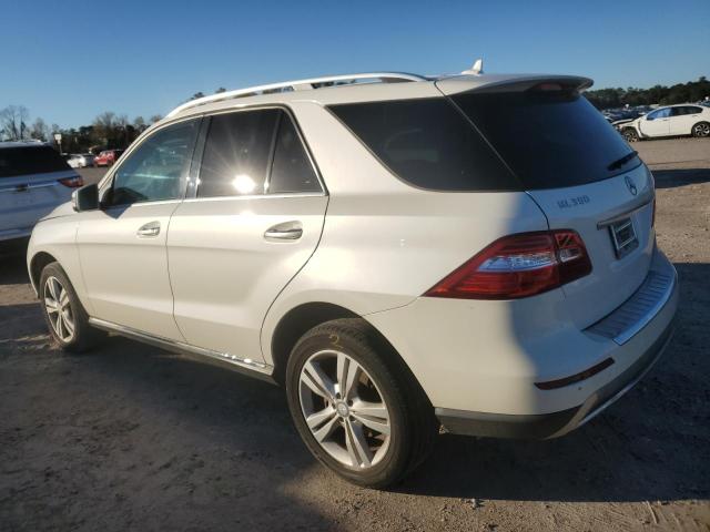 MERCEDES-BENZ ML 350 2014 white  gas 4JGDA5JB7EA300899 photo #3