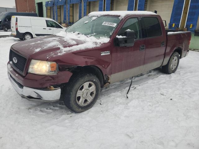 FORD F150 SUPER 2004 red crew pic gas 1FTRW12W74KD07625 photo #1