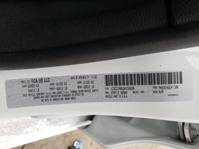 2016 CHRYSLER 200 LIMITE - 1C3CCCAB5GN196038