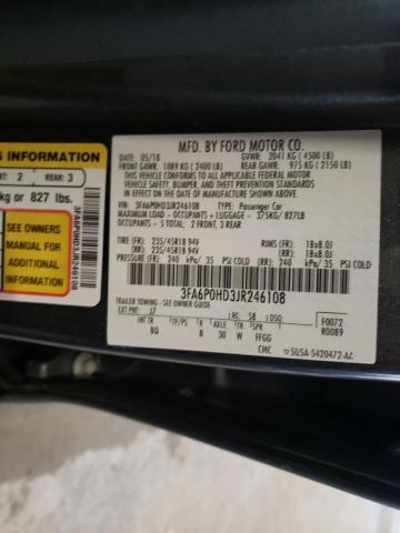 2018 FORD FUSION SE 3FA6P0HD3JR246108