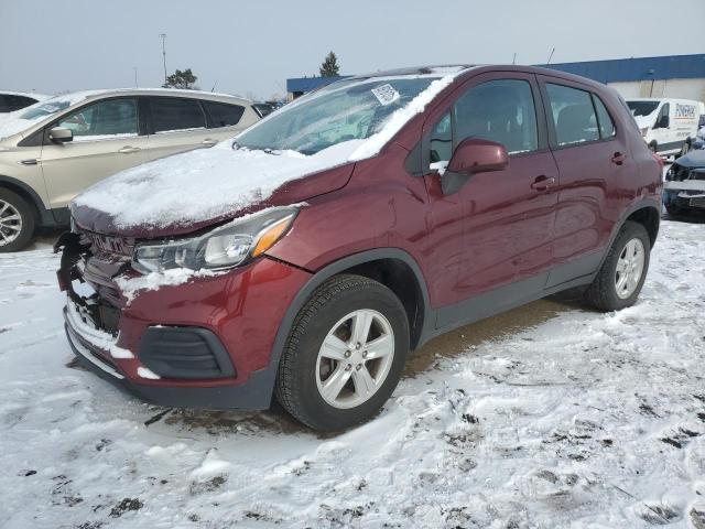 CHEVROLET TRAX LS 2017 burgundy  gas 3GNCJNSB5HL173136 photo #1