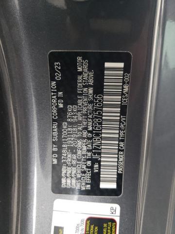 2023 TOYOTA GR 86 JF1ZNBC16P8757656