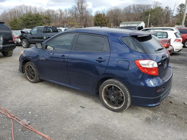 TOYOTA MATRIX 2008 blue  gas 2T1KE40E29C013056 photo #3