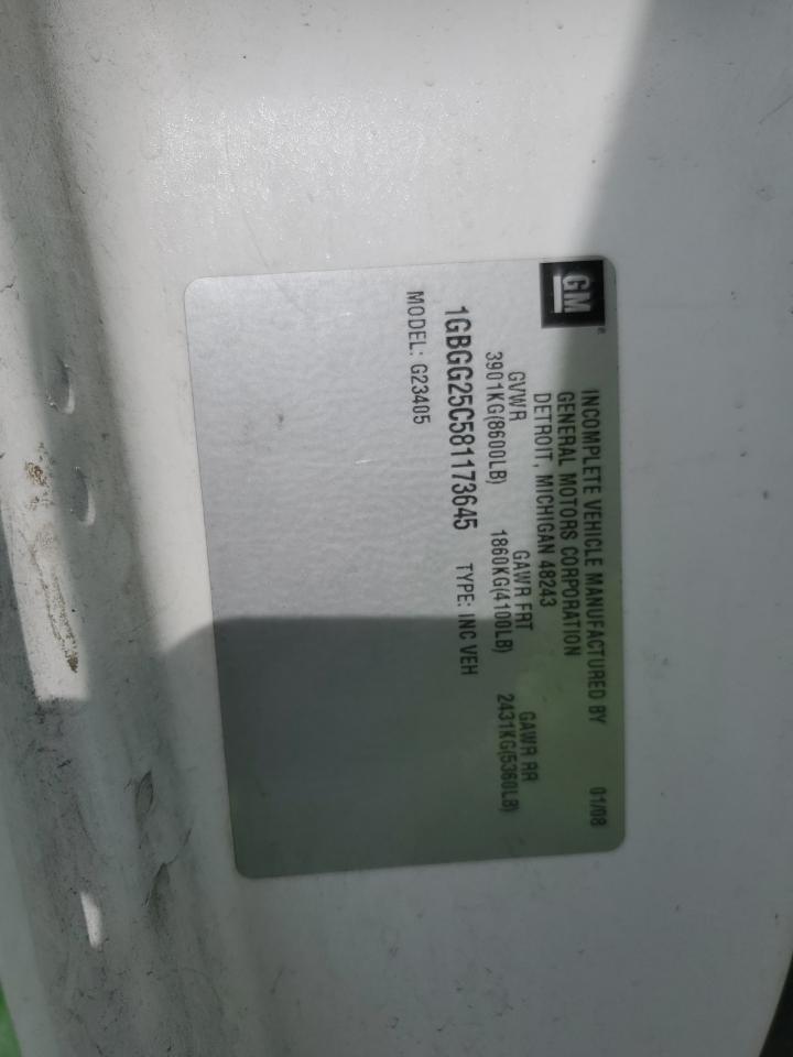 Lot #3302083118 2008 CHEVROLET EXPRESS G2