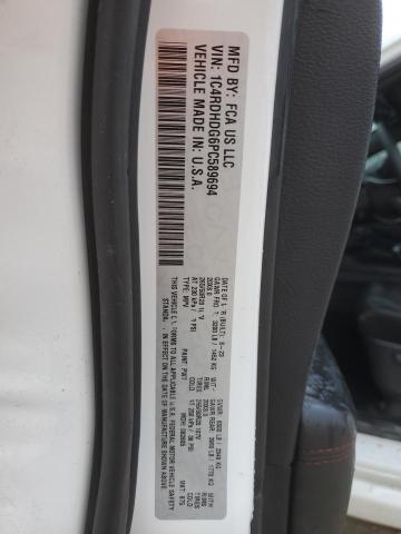 2023 DODGE DURANGO GT 1C4RDHDG6PC589694