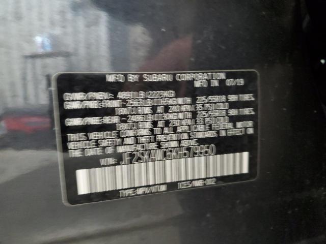 2019 SUBARU FORESTER T - JF2SKAWC6KH579950