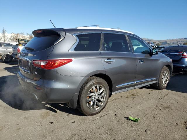 INFINITI JX35 2013 charcoal  gas 5N1AL0MM7DC315144 photo #4