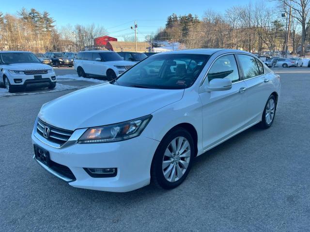 HONDA ACCORD EX 2013 white sedan 4d gas 1HGCR2F77DA232356 photo #3