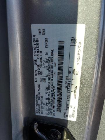 2020 FORD F150 - 1FTMF1CB8LKF47836