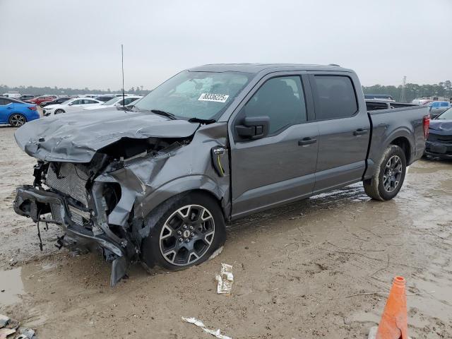 FORD F150 STX 2024 gray  gas 1FTEW2KP8RKE37496 photo #1