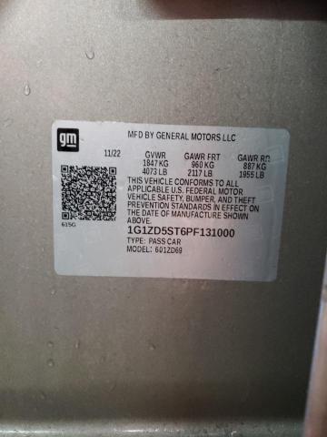 2023 CHEVROLET MALIBU LT - 1G1ZD5ST6PF131000