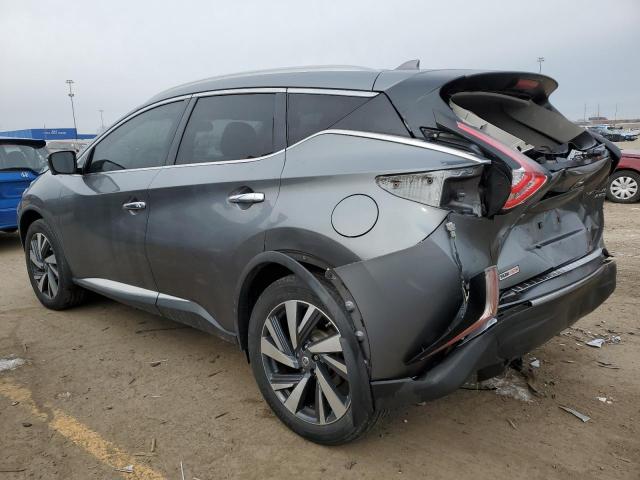 NISSAN MURANO S 2018 gray  gas 5N1AZ2MH1JN198884 photo #3