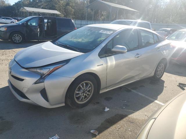 TOYOTA PRIUS 2016 silver hatchbac hybrid engine JTDKARFU6G3029273 photo #1