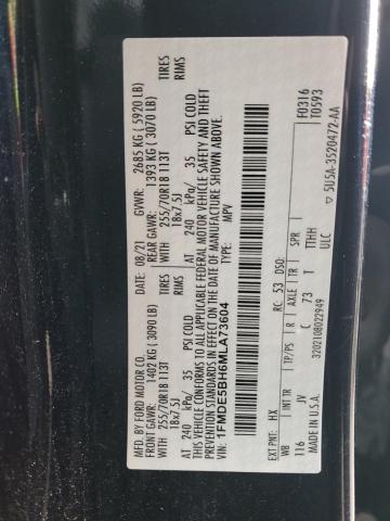 2021 FORD BRONCO BAS - 1FMDE5BH6MLA73604
