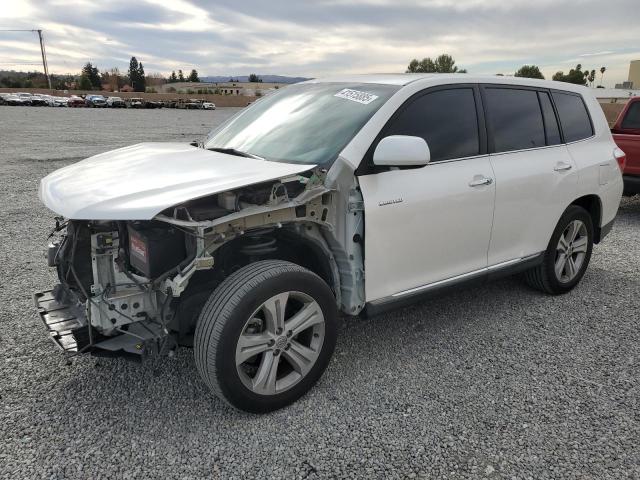 TOYOTA HIGHLANDER 2013 white  gas 5TDYK3EH5DS142246 photo #1