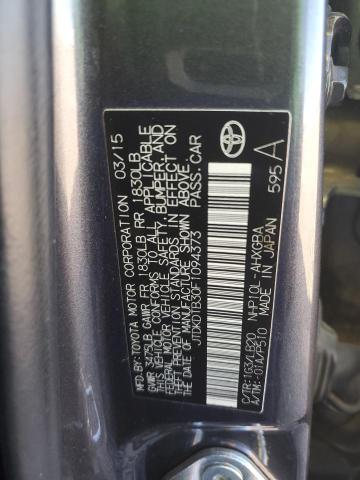 2015 TOYOTA PRIUS C JTDKDTB30F1094373