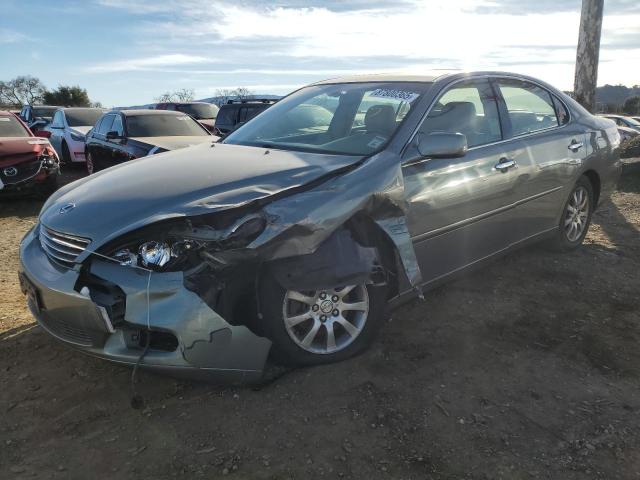 LEXUS ES 300 2002 teal  gas JTHBF30G720009382 photo #1