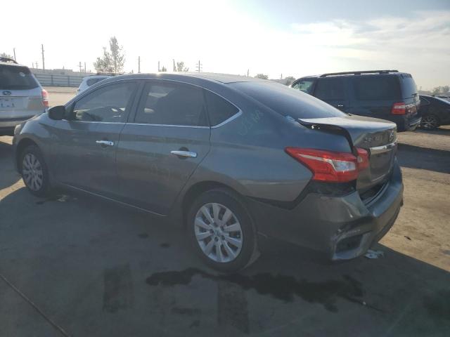 NISSAN SENTRA S 2017 gray  gas 3N1AB7AP0HY253410 photo #3