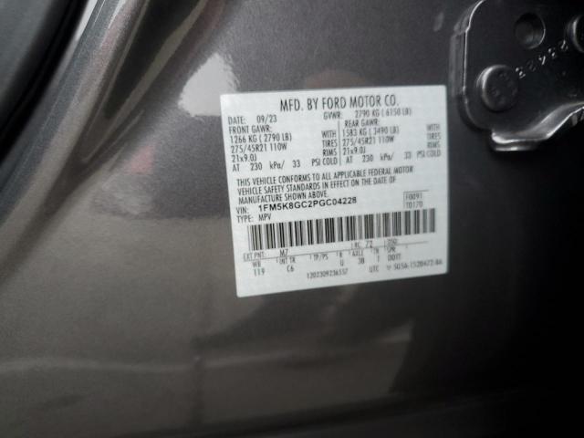 2023 FORD EXPLORER S 1FM5K8GC2PGC04228