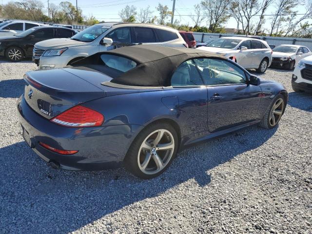 BMW 650 I 2010 blue  gas WBAEB5C55AC224754 photo #4