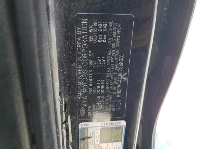 2017 KIA SPORTAGE L - KNDPMCAC3H7068681