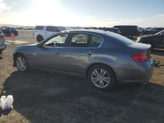 INFINITI G25 BASE 2012 gray  gas JN1DV6AP5CM812167 photo #3