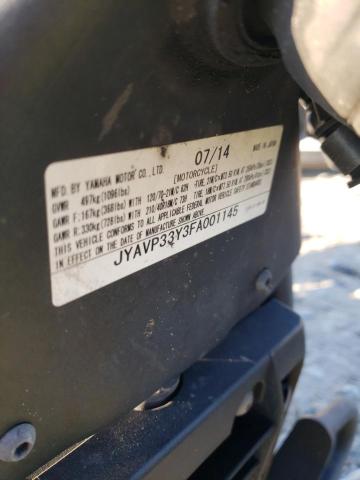 2015 YAMAHA XVS1300 CU JYAVP33Y3FA001145