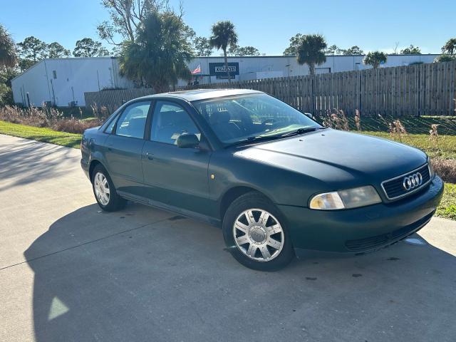 AUDI A4 1.8T 1998 green sedan 4d gas WAUBB68D7WA007878 photo #1