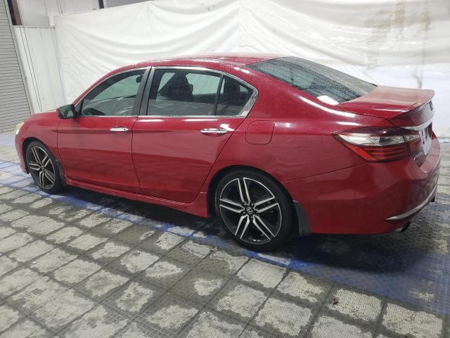 HONDA ACCORD SPO 2017 red sedan 4d gas 1HGCR2F12HA038674 photo #3