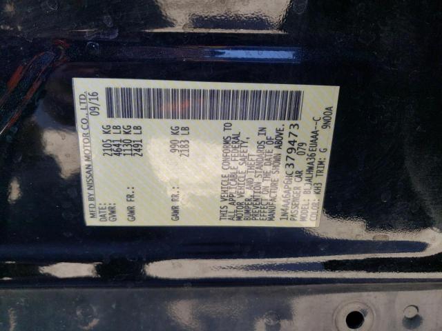 2017 NISSAN MAXIMA 3.5 - 1N4AA6AP6HC379473