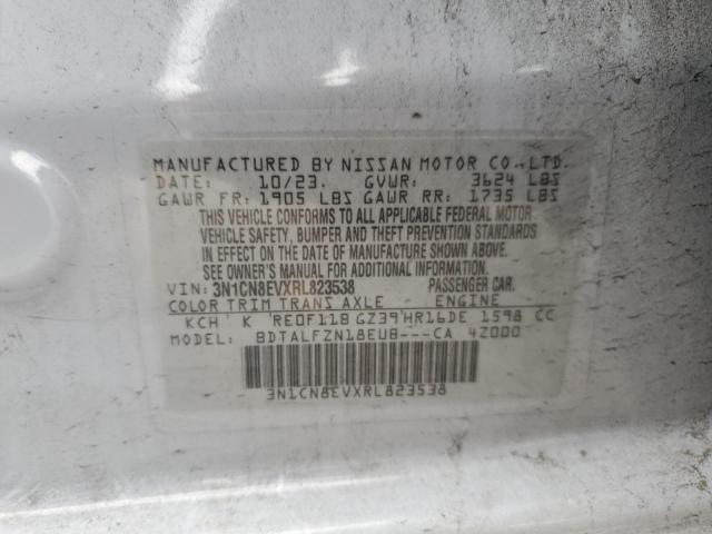 2024 NISSAN VERSA SV - 3N1CN8EVXRL823538