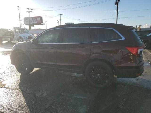 HONDA PILOT SE 2022 burgundy  gas 5FNYF5H20NB021685 photo #3